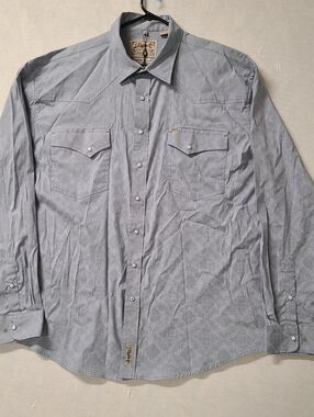 Rafter C Cowboy Mens Shirt Collection Paisley ProFlex45 Premium Long Sleeve 3XB